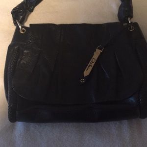 Cole Haan black leather bag